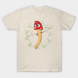 Dance Of Funny Mashroom T-Shirt